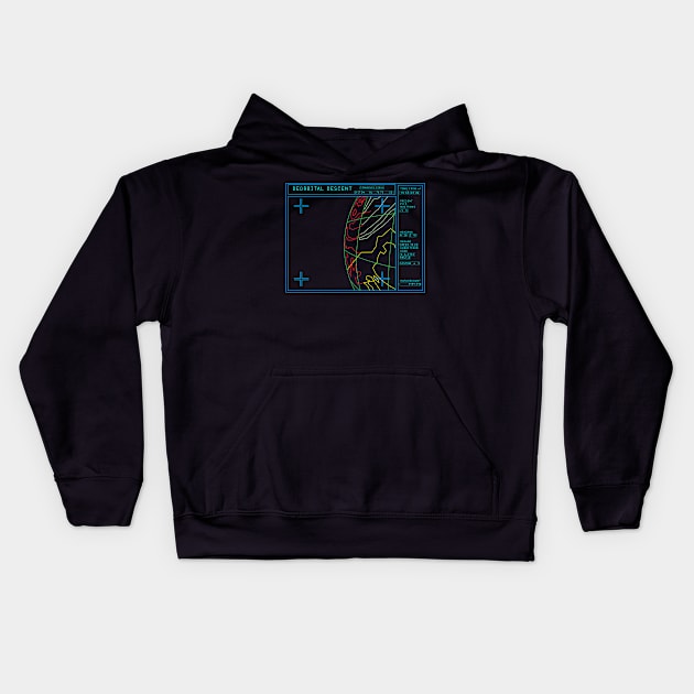 View from the Nostromo Kids Hoodie by UnlovelyFrankenstein